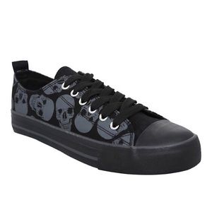 NWT - Hot Topic Skulls Low Top Men’s Sneakers